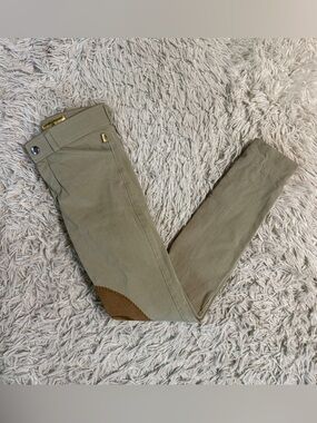 Child’s Size 8R Tan Devon Aire Knee Patch Horseback Riding Jodphur Breeches
